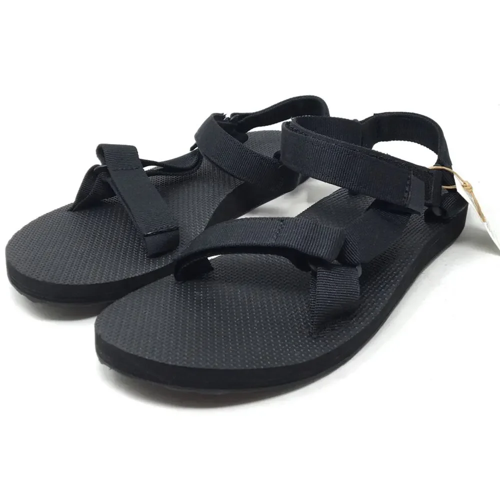 Teva Original Universal Women's Size 10 Black Waterproof Strappy Sandals Shoes